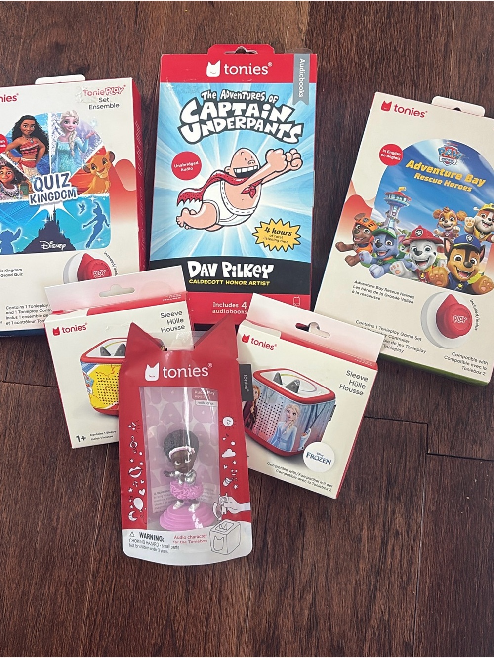 NWT Tonies / Toniebox 2 Games, Tonies & Sleeves